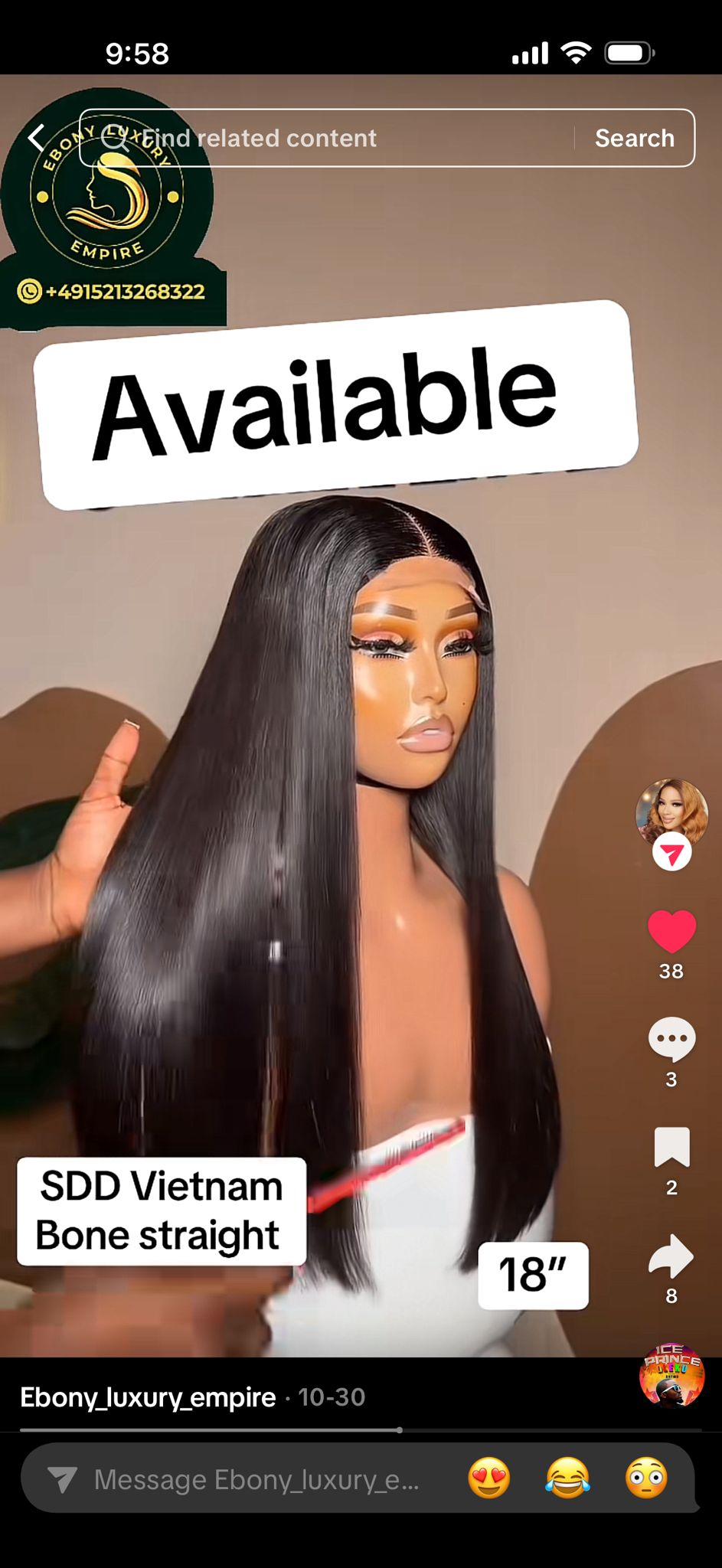 SDD VIETIAM BONE STRIGHT