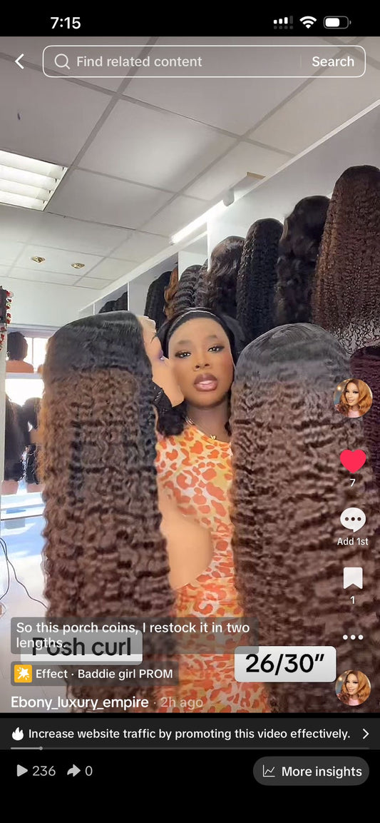 2TONE POSH CURL